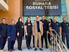 Başkan Pekyatırmacı Buhara Sosyal Tesisi’ni ziyaret etti