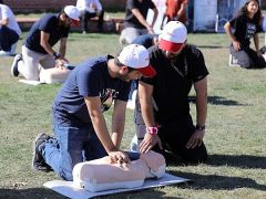 Çankaya’da Dünya İlk Yardım Günü’nde farkındalık eğitimi.