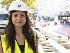 Girne Caddesi’ndeki yağmur suyu mazgalları yenileniyor