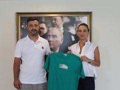 İlham Veren Kentin çocuklarını tenis ile tanıştıracak protokol imzalandı