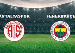 Antalyaspor – Fenerbahçe maçının İlk 11’leri belli oldu