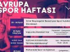 İzmir Avrupa Spor Haftası’na hazır