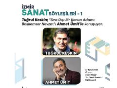 İzmir Sanat Söyleşileri’nin ilk konuğu Ahmet Ümit olacak