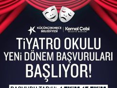 Küçükçekmece Belediyesi Tiyatro Okulu yeni dönem başvuruları başlıyor