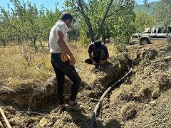 Manavgat Çaltepe’de eskiyen içme suyu şebekesi yenileniyor