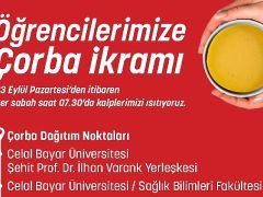 Öğrencilerin Günaydın Çorbası Büyükşehir’den