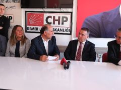 Antalya Büyükşehir Belediye Başkanı Muhittin Böcek Kemer’de