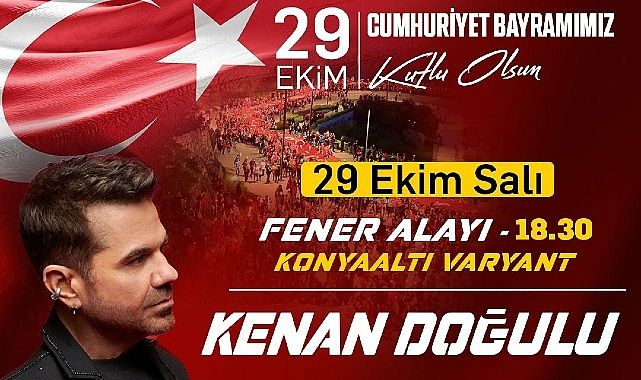 Antalya Büyükşehir Belediyesi’nden Cumhuriyet Bayramı konseri