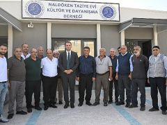 Başkan Ömer Eşki Naldöken sakinleriyle buluştu