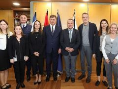 Başkan Tugay Selanik’te “İzmir ile Selanik arasında deniz ve hava ulaşımı için çalışacağız”