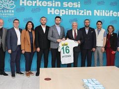 Bursaspor Yönetimi’nden Başkan Şadi Özdemir’e ziyaret