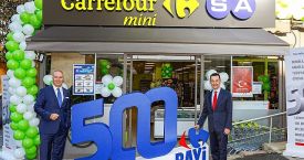 CarrefourSA 500 Bayiye Ulaştı