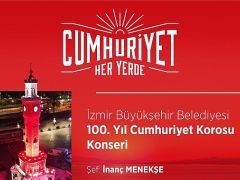 Cumhuriyet Bayramı’na özel 100. Yıl Cumhuriyet Korosu konseri