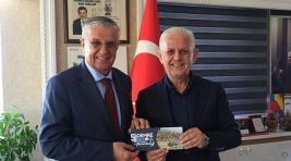 Demre Belediye Başkanı’ndan Başkan Topaloğlu’na ziyaret