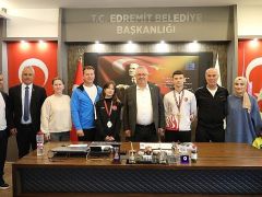 Edremit Belediyesi sporcuları Türkiye şampiyonu oldu