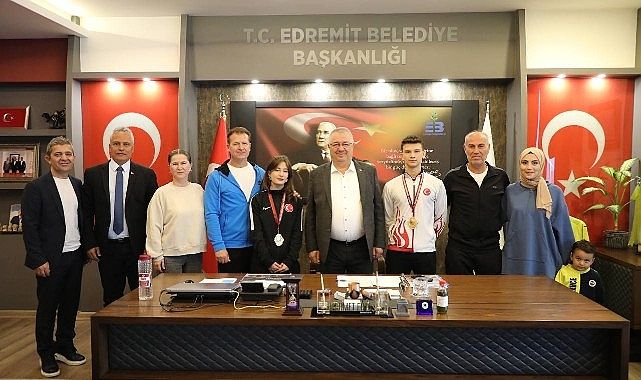 Edremit Belediyesi sporcuları Türkiye şampiyonu oldu