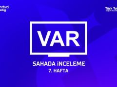 Süper Lig’de 7. Haftanın VAR kayıtları yayınlandı