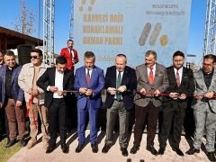 Kahveci Dağı Konaklamalı Orman Parkı Muhteşem Bir Törenle Açıldı