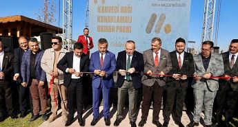 Kahveci Dağı Konaklamalı Orman Parkı Muhteşem Bir Törenle Açıldı