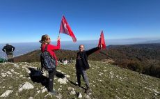 Kartepe’nin zirvesinde Cumhuriyet coşkusu