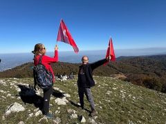 Kartepe’nin zirvesinde Cumhuriyet coşkusu