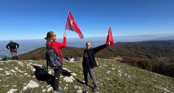 Kartepe’nin zirvesinde Cumhuriyet coşkusu