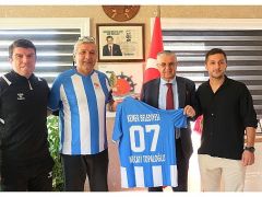 Kemer Belediye Merkez Spor’dan Başkan Topaloğlu’na ziyaret