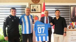 Kemer Belediye Merkez Spor’dan Başkan Topaloğlu’na ziyaret