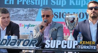 Kemer’de Sup Kupası Yarışları başlıyor