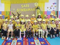 Konaklı minikler “Sarı Sonbahar” ile hem eğlendi hem öğrendi