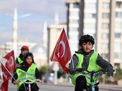 Konya Büyükşehir’in “Güvenli Okul Yolları Projesi”nde 29 Ekim Coşkusu