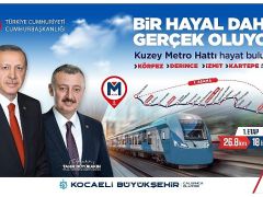 Kuzey Metro Hattı için şantiye çalışmaları başladı