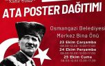 Osmangazi Belediyesi Ata Posteri dağıtacak