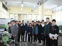 Başkan Altay, Selçuklu Mesleki ve Teknik Anadolu Lisesi Öğrencileriyle Buluştu