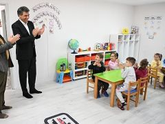 Başkan Kocaman, “Söz Verdiğimiz Gibi” Ek Anaokulu Hizmete Girdi