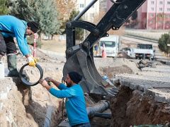 Bekdik Mahallesi TOKİ 2. Etap Bölgesinde Yenilenen İçme Suyu Hattı Devreye Alındı