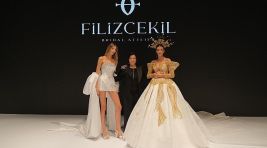 Filiz Çekil, İzmir IF Wedding Fashion’daki Açılış Defilesiyle Büyüledi