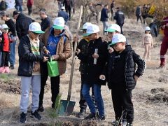 Kahramankazan’da Milli Ağaçlandırma Günü kapsamında fidan dikme etkinliği gerçekleştirildi.