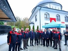 Karamürsel Çamçukur Camii’ne Büyükşehir eli