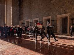 Kotonlular Atamızı anmak için Anıtkabir’deydi