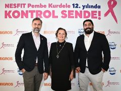 NESFIT “Pembe Kurdele” ile meme sağlığı farkındalığını artırıyor