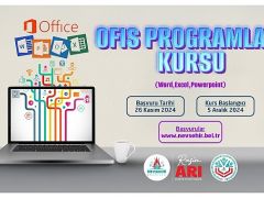 Nevşehir Belediyesi Gençlik ve Spor Hizmetleri Müdürlüğü bünyesinde “Ofis Programları Kullanım Kursu” açılıyor.