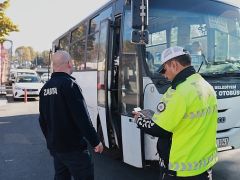 Nevşehir’de Halk Otobüsleri Denetlendi