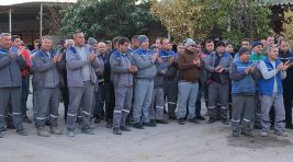 Başkan Topaloğlu belediye personelinin yeni yılını kutladı