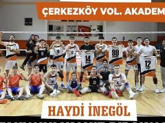 İnegöl Belediyespor Çerkezköy Voleybol Akademiyi Konuk Edecek