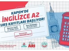 KAPEM’de İngilizce A2 Kursu İçin Kayıtlar Başlıyor