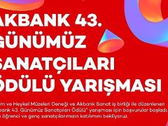 Akbank 43. Günümüz Sanatçıları Ödülü Yarışması için Başvurular Başladı!