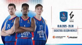 Anadolu Efes, Turkish Airlines Euroleague’in Yirminci Haftasında LDLC Asvel Villeurbanne ile Karşılaşacak