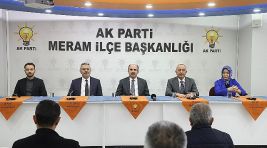 Başkan Altay, İlçe Kongrelerini Tamamlayan Ak Parti Selçuklu, Karatay, Meram Teşkilat Mensuplarıyla Buluştu