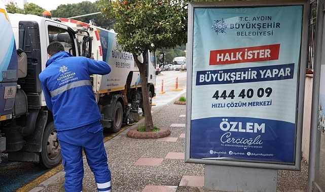 Başkan Çerçioğlu’ndan Efeler’de Çevre Seferberliği